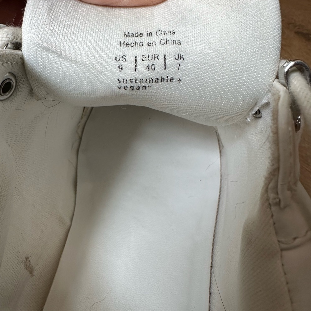 Chunky white platform sneakers - Picture 6 of 8